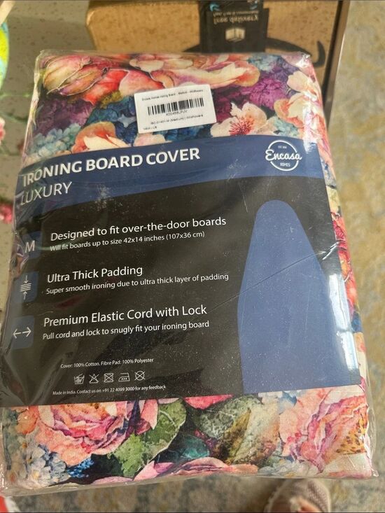 Encasa Other - Floral Ironing Board Cover in Multicolor